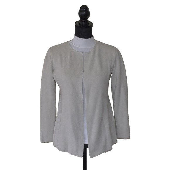 A5 Auth EILEEN FISHER Silk & Organic Cotton Knit Open Cardigan Sweater Size XXS - Picture 1 of 5